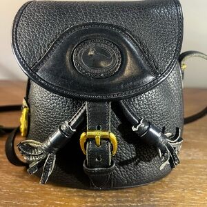Dooney & Bourke Vintage AWL Mini Drawstring Flap Crossbody